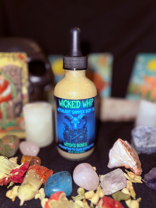 Witchlight Shimmer Body Oil- Witch Bones
