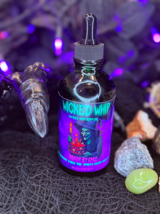 Scared Drip Body Oil- Death By Cake