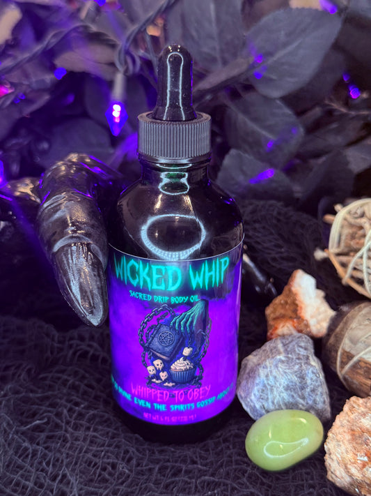 Scared Drip Body Oil- Whipped To Obey