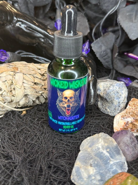 Wicked whiskers Beard oil- Witch Hunter