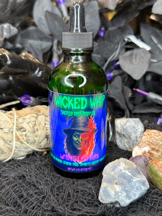Sacred Drip Body Oil- Witch’s last burn